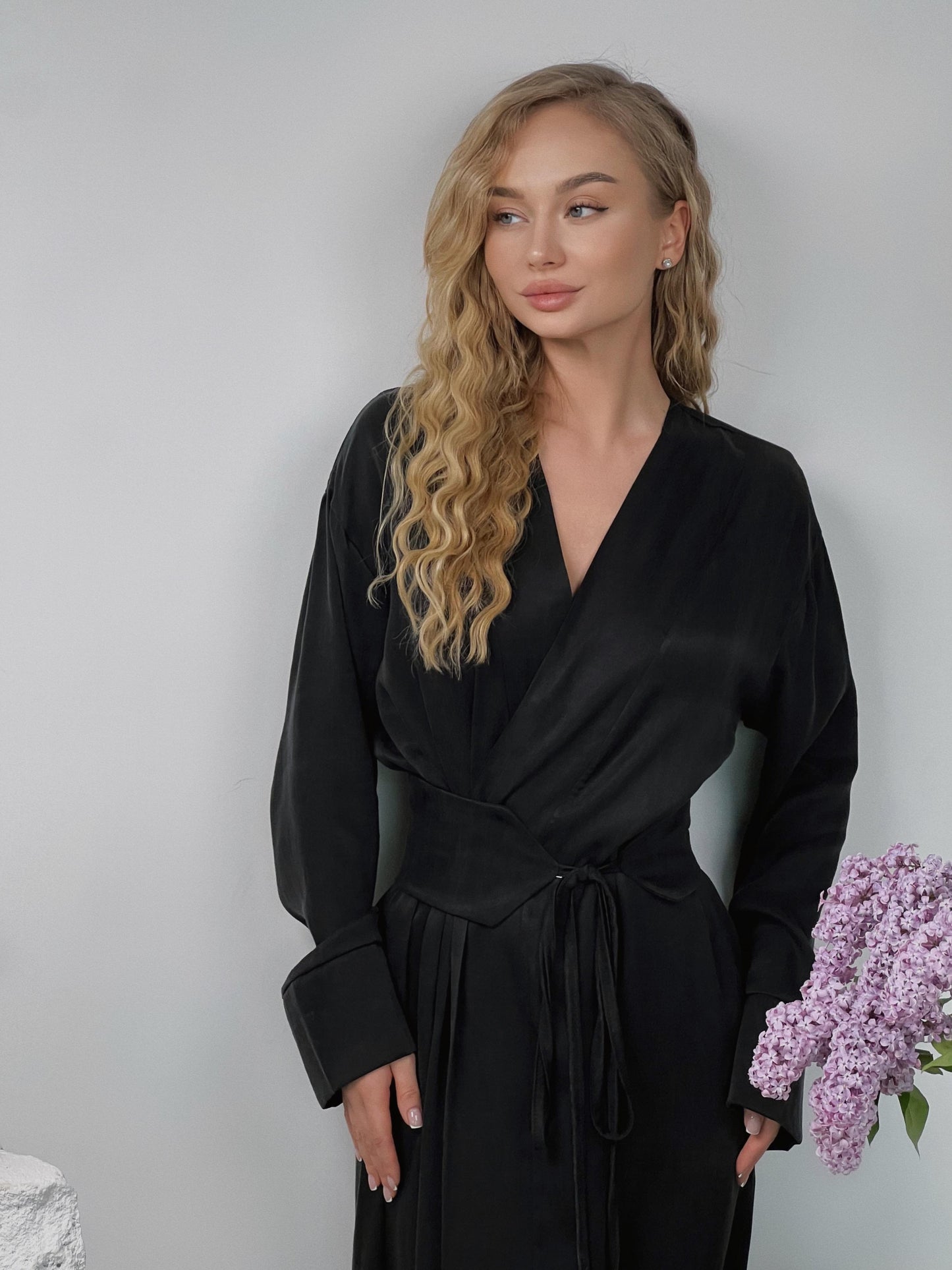 Robe en Cupro