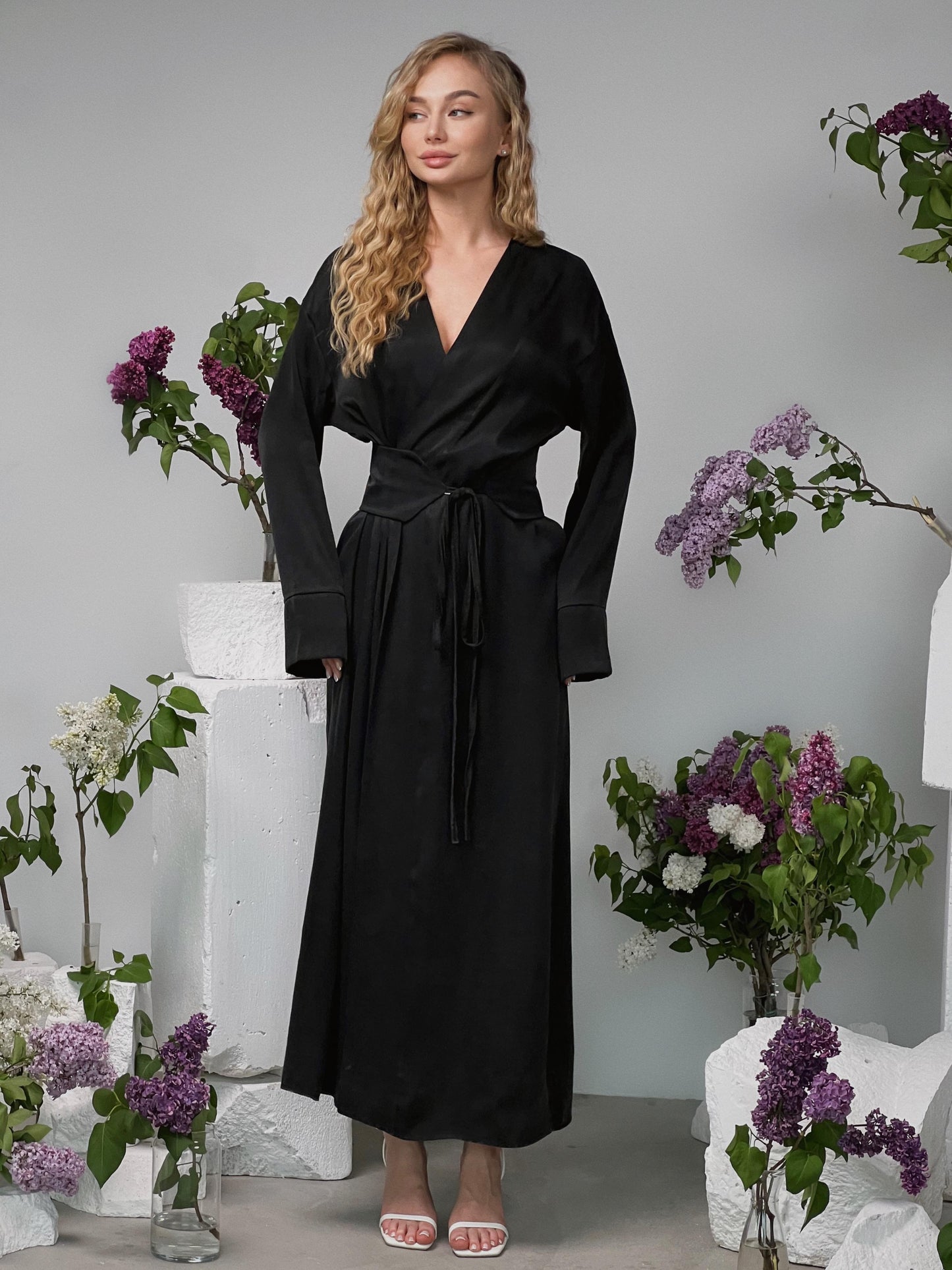 Robe en Cupro